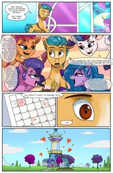 Size: 1800x2740 | Tagged: suggestive, artist:skikey, derpibooru import, hitch trailblazer, izzy moonbow, pipp petals, sunny starscout, zipp storm, earth pony, pegasus, pony, unicorn, g5, calendar, crystal brighthouse, dialogue, female, floating heart, heart, high res, hitch trailblazer gets all the mares, hitchpipp, hitchzipp, image, imminent sex, implied sex, izzyhitch, male, mane five, mare, mating season, png, shipping, shrunken pupils, speech bubble, stallion, straight, sunnyhitch
