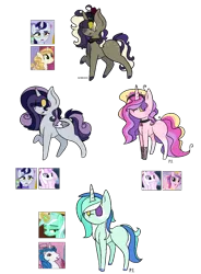 Size: 1987x2706 | Tagged: safe, artist:crumbelinadicarmello, artist:lynx-ie, derpibooru import, oc, alicorn, pony, unicorn, base used, choker, fishnets, flower, gothic, headband, image, parent:fleur-de-lis, parent:lyra heartstrings, parent:majesty, parent:moonlight raven, parent:princess cadance, parent:sweet biscuit, parents:fleuraven, parents:fleurdance, parents:lyrasty, parents:moonbiscuit, png, rose, simple background, transparent background, veil