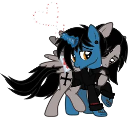 Size: 1694x1547 | Tagged: safe, artist:lightningbolt, derpibooru import, ponified, pegasus, pony, undead, unicorn, vampire, vampony, .svg available, bandage, biting, blood, broken wing, clothes, derpibooru exclusive, drinking blood, duo, duo male, ear piercing, fangs, fireworks, frank iero, gauges, gerard way, glow, glowing horn, grabbing, hair over one eye, hooves, horn, horn piercing, image, jacket, lidded eyes, lip piercing, long sleeves, looking back, magic, male, my chemical romance, neck biting, open mouth, partially open wings, piercing, png, raised hoof, raised leg, scarf, show accurate, simple background, stallion, standing, striped scarf, tattered, tattered wings, tattoo, transparent background, vector, wings
