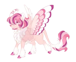 Size: 3400x2800 | Tagged: safe, artist:gigason, derpibooru import, oc, oc:slow dance, alicorn, pony, colored wings, curved horn, horn, image, male, multicolored wings, png, simple background, solo, stallion, transparent background, wings