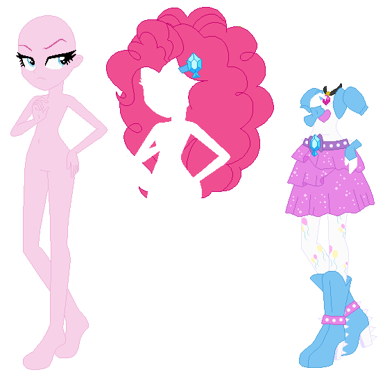 Size: 555x547 | Tagged: safe, artist:lordsfrederick778, artist:selenaede, derpibooru import, pinkie pie, equestria girls, alternate universe, base used, dazzling, image, png