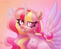Size: 4096x3277 | Tagged: safe, artist:irinamar, derpibooru import, oc, unofficial characters only, alicorn, pony, alicorn oc, horn, image, jpeg, solo, wings