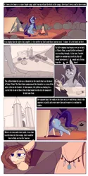 Size: 2500x4990 | Tagged: safe, artist:chapaevv, derpibooru import, oc, oc:ondrea, oc:wax n' wane, unofficial characters only, bat pony, gryphon, pony, comic:expanding horizons, amulet, bat wings, church, comic, duo, female, image, jewelry, male, mare, night, outdoors, png, ring, text, wings