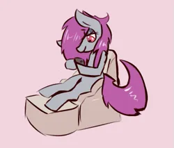 Size: 607x516 | Tagged: safe, artist:fluor1te, derpibooru import, oc, oc:fluorite, unofficial characters only, earth pony, pony, couch, drawpile, female, feral, image, mare, mobile phone, phone, png, ponysona, simple background, sitting, solo