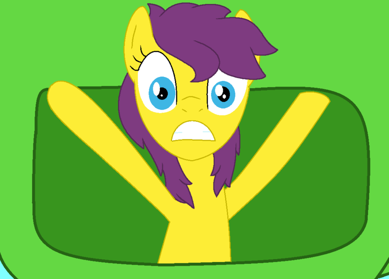 Size: 1078x772 | Tagged: safe, artist:timmywilson26, derpibooru import, lemon drop, earth pony, pony, g1, one bad apple, season 3, base used, cute, female, float, food, frown, g1 to g4, g4, generation leap, image, lemondropabetes, lettuce, mare, parade, png, scared, solo, vegetables, watch out