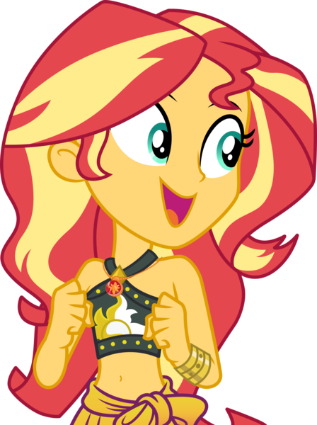 Size: 3000x4016 | Tagged: safe, derpibooru import, sunset shimmer, equestria girls, equestria girls series, unsolved selfie mysteries, .ai available, belly button, clothes, female, geode of empathy, image, magical geodes, png, simple background, solo, swimsuit, transparent background, vector
