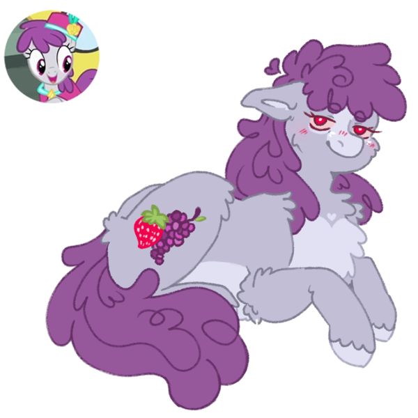Size: 1000x1000 | Tagged: safe, artist:kazmuun, derpibooru import, pinot noir, shiraz, silver berry, pony, image, lying down, png, prone, simple background, solo, transparent background