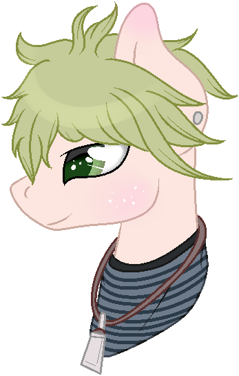 Size: 347x544 | Tagged: safe, artist:angellightyt, derpibooru import, oc, unofficial characters only, earth pony, pony, bust, clothes, ear piercing, earth pony oc, image, jewelry, necklace, piercing, png, simple background, transparent background