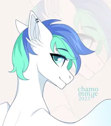 Size: 3050x3443 | Tagged: safe, derpibooru import, oc, unofficial characters only, pegasus, pony, bust, commission, cute, ear fluff, ear piercing, earring, ears up, image, jewelry, light skin, looking at you, male, pegasus oc, piercing, png, portrait, simple background, smiling, smiling at you, solo, white background, wings, ych result