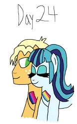 Size: 3000x4831 | Tagged: safe, artist:horroraceman93, derpibooru import, ragamuffin (equestria girls), sonata dusk, bisexual pride flag, female, freckles, image, male, pansexual pride flag, png, pride, pride flag, ragamuffin (g4), shipping, sonamuffin, straight