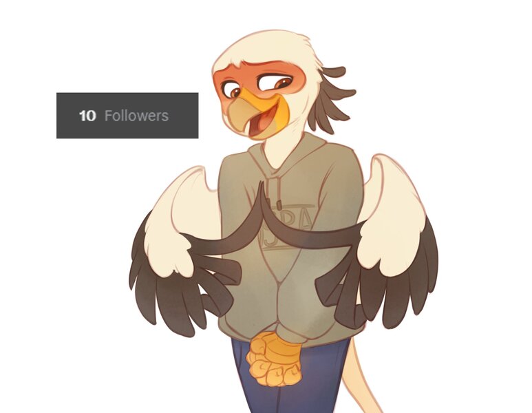 Size: 1851x1436 | Tagged: safe, artist:vistamage, derpibooru import, oc, oc:vistamage, anthro, gryphon, griffon oc, image, jpeg, solo