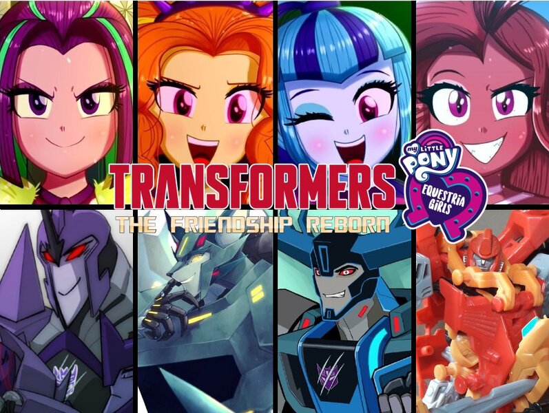 Size: 929x699 | Tagged: safe, artist:robertsonskywa1, artist:the-butch-x, derpibooru import, edit, adagio dazzle, aria blaze, sonata dusk, oc, oc:mezma, oc:starbreaker firewalker, robot, siren, fanfic:transformers equestria girls: the friendship reborn, equestria girls, autobot, cybertronian, decepticon, disguise, disguised siren, equestria girls 10th anniversary, fracture, image, jpeg, neutral, photo, steeljaw, thunderhoof, transformers, transformers robots in disguise (2015)