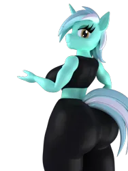 Size: 1500x2000 | Tagged: safe, artist:argos90, derpibooru import, lyra heartstrings, anthro, breasts, busty lyra heartstrings, image, large butt, png, sports outfit