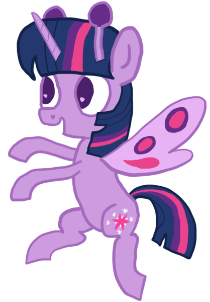 Size: 720x1033 | Tagged: safe, artist:wissle, derpibooru import, twilight sparkle, breezie, flutter pony, insect, pony, atg 2023, breeziefied, female, image, insect wings, newbie artist training grounds, png, simple background, solo, species swap, transparent background, wings