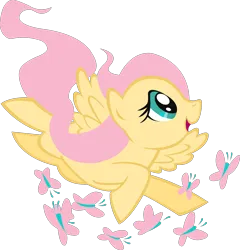 Size: 2014x2102 | Tagged: safe, derpibooru import, official, fluttershy, butterfly, insect, pegasus, pony, the cutie mark chronicles, .svg available, female, filly, foal, g4, image, png, simple background, solo, stock vector, transparent background, vector