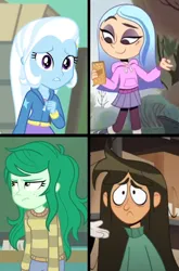 Size: 460x698 | Tagged: safe, derpibooru import, trixie, wallflower blush, equestria girls, equestria girls series, forgotten friendship, andrea davenport, coincidence, coincidence i think not, female, image, libby stein-torres, photo, png, the ghost and molly mcgee