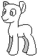Size: 120x180 | Tagged: safe, derpibooru import, earth pony, pony, base, image, male, pixel art, png, simple background, solo, template, transparent background