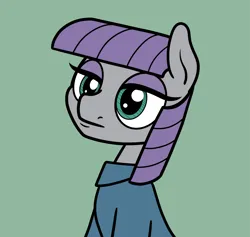 Size: 2048x1939 | Tagged: safe, artist:ewoudcponies, derpibooru import, maud pie, earth pony, female, green background, image, png, simple background, solo