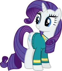 Size: 3000x3446 | Tagged: safe, artist:cloudy glow, derpibooru import, rarity, filli vanilli, .ai available, image, png, ponytones outfit, simple background, solo, transparent background, vector