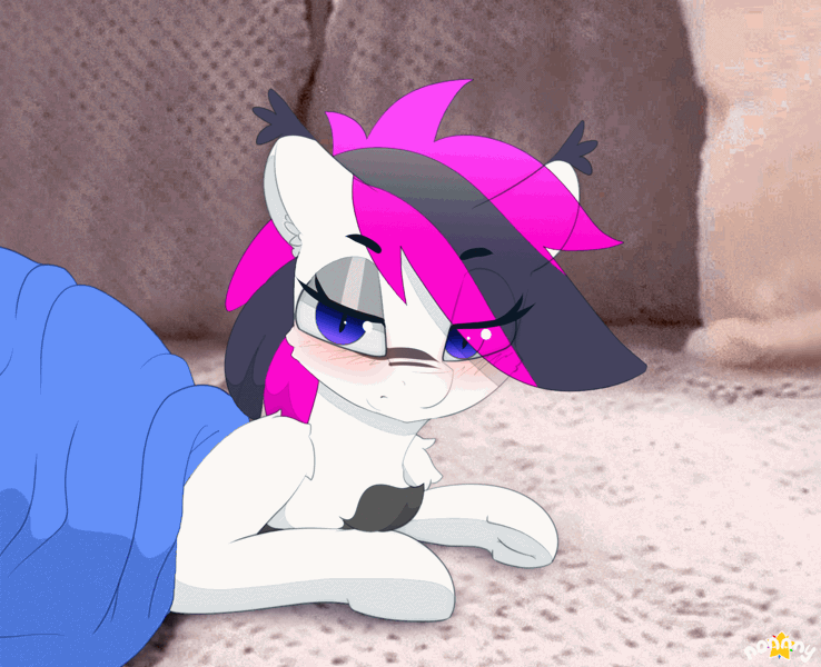 Size: 1500x1220 | Tagged: safe, artist:n0nnny, derpibooru import, oc, oc:lance, ponified, bat pony, pegasus, pony, angry, animated, bat pony oc, bat wings, bed, bedroom eyes, behaving like a cat, blanket, chest fluff, clipping, commission, dock, eeee, eyes closed, fangs, frame by frame, gif, image, link in source, meme, open mouth, pillow, ponified animal photo, ponified animal video, solo, tail, video reference, wings, ych result, yoink