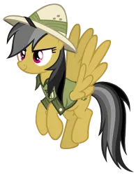 Size: 6751x8654 | Tagged: safe, artist:andoanimalia, derpibooru import, daring do, pegasus, pony, daring doubt, female, image, mare, png, simple background, solo, solo female, transparent background, vector