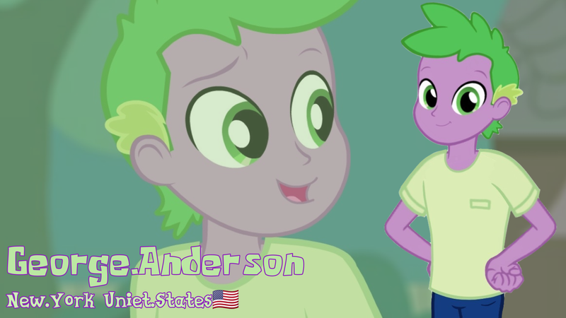 Size: 3410x1920 | Tagged: safe, artist:edy_january, artist:georgegarza01, derpibooru import, spike, human, equestria girls, alternate name, clothes, denim, hand on hip, human spike, humanized, image, jeans, looking at you, male, pants, png, shirt, smiling, smiling at you, solo, vector used