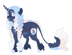 Size: 3500x2700 | Tagged: safe, artist:gigason, derpibooru import, oc, oc:moon cloud, classical unicorn, pony, unicorn, cloven hooves, female, glasses, horn, image, leonine tail, mare, png, simple background, solo, tail, transparent background, unshorn fetlocks