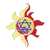 Size: 1000x1000 | Tagged: safe, sunset shimmer, cutie mark, image, png, simple background, star of david, transparent background