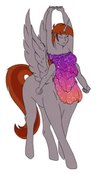 Size: 1766x2906 | Tagged: safe, artist:bryony6210, derpibooru import, oc, oc:funny jo, unofficial characters only, alicorn, centaur, taur, equestria girls, alitaur, centaur oc, clothes, dress, eyes closed, female, four arms, heterochromia, horn, image, long horn, multiple arms, png, simple background, sitting, solo, strapless, stretching, transparent background