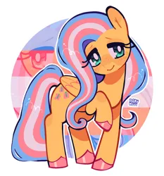 Size: 1942x2084 | Tagged: safe, artist:d0kukiui, derpibooru import, fluttershy, pegasus, pony, female, image, mare, mouthpiece, png, pride, pride flag, pride month, raised hoof, simple background, solo, trans female, transgender, transgender pride flag, unshorn fetlocks, white background