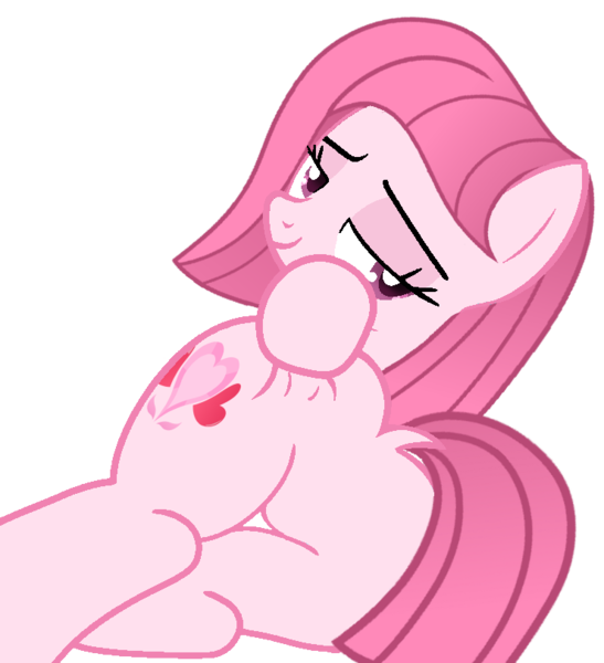 Size: 740x811 | Tagged: suggestive, artist:shutterflyeqd, artist:tanahgrogot, artist:tankman, derpibooru import, edit, oc, oc:annisa trihapsari, unofficial characters only, earth pony, pony, annibutt, bedroom eyes, butt, censored, female, image, looking at you, looking back, looking back at you, pink body, pink eyes, pink mane, pink skin, pink tail, plot, png, sexy, simple background, solo, solo female, sultry pose, tail, transparent background