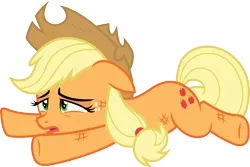 Size: 4497x3000 | Tagged: safe, artist:cloudy glow, derpibooru import, applejack, made in manehattan, .ai available, image, png, simple background, solo, transparent background, vector