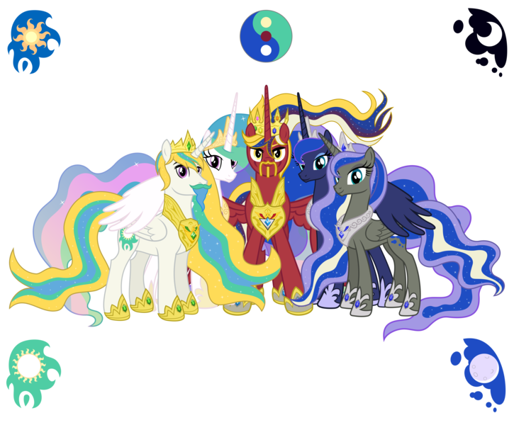 Size: 8545x7068 | Tagged: source needed, safe, alternate version, anonymous artist, derpibooru import, princess celestia, princess luna, oc, oc:crown prince zenith sunshine, oc:crown princess perigee moonshine, oc:king equus, alicorn, pony, absurd resolution, alicorn oc, aunt, aunt and nephew, aunt and niece, beard, brother, brother and sister, cousins, crown, crown prince, crown princess, cutie mark, description is relevant, ethereal mane, ethereal tail, eyebrows, eyelashes, eyeshadow, facial hair, family, father, father and child, father and daughter, father and mother, father and son, female, g4, goatee, half-brother, half-cousins, half-siblings, half-sister, happy, hoof shoes, horn, image, jewelry, looking, looking at you, looking back, looking back at you, makeup, male, mare, mare of the moon, mother, mother and child, mother and daughter, mother and father, mother and son, moustache, nostrils, offspring, parent and child, parent:king equus, parent:princess celestia, parent:princess luna, parents:canon x oc, parents:celequus, parents:equuna, png, pony oc, prince, princess, product of incest, regalia, royal sisters, royalty, show accurate, siblings, simple background, sister, sisters, smiling, stallion, stallion of the sun, story included, tail, transparent background, vector, wall of tags, wings