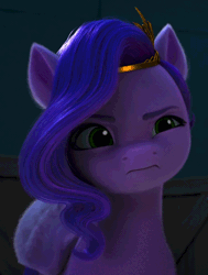Size: 604x800 | Tagged: safe, derpibooru import, screencap, pipp petals, pegasus, pony, g5, my little pony: make your mark, spoiler:my little pony: make your mark chapter 4, spoiler:myms04e02, angry, animated, cropped, female, gif, i watch it for the ears, image, mare, my little pony: make your mark chapter 4, top remodel
