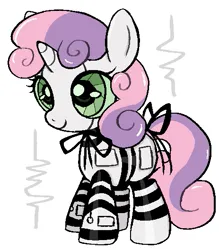 Size: 463x528 | Tagged: safe, artist:muffinz, derpibooru import, sweetie belle, pony, robot, robot pony, bot, bow, cute, image, png, solo, sweetie bot