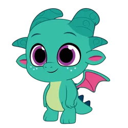 Size: 1200x1200 | Tagged: safe, artist:prixy05, derpibooru import, sparky sparkeroni, dragon, g5, my little pony: tell your tale, baby, baby dragon, freckles, image, male, png, simple background, smiling, solo, transparent background, vector