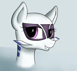 Size: 958x881 | Tagged: safe, artist:anearbyanimal, oc, oc:val, unofficial characters only, original species, plane pony, pony, bust, image, plane, png, portrait, smiling, xb-70 valkyrie