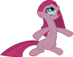 Size: 1002x788 | Tagged: safe, artist:retroponybro, derpibooru import, pinkie pie, earth pony, pony, party of one, angry, base used, female, full body, image, mare, pinkamena diane pie, png, simple background, solo, transparent background, vector