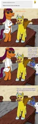 Size: 800x2575 | Tagged: safe, artist:level4outbreak, derpibooru import, oc, oc:poke eosin, oc:reversalmushroom, unofficial characters only, alicorn, alicorn oc, ask, chicken meat, comic, food, fried chicken, funny, horn, image, meat, naruto, png, reversalmushroom, sharingan, tumblr, tumblr blog, tumblr comic, wings