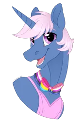 Size: 1453x2129 | Tagged: safe, artist:alissa1010, derpibooru import, oc, oc:azure/sapphire, unofficial characters only, unicorn, bowtie, crossdressing, femboy, genderfluid pride flag, image, male, pansexual pride flag, png, pride, pride flag