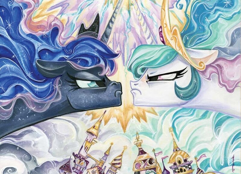 #3004913 - Safe, Derpibooru Import, Idw, Princess Celestia, Princess 