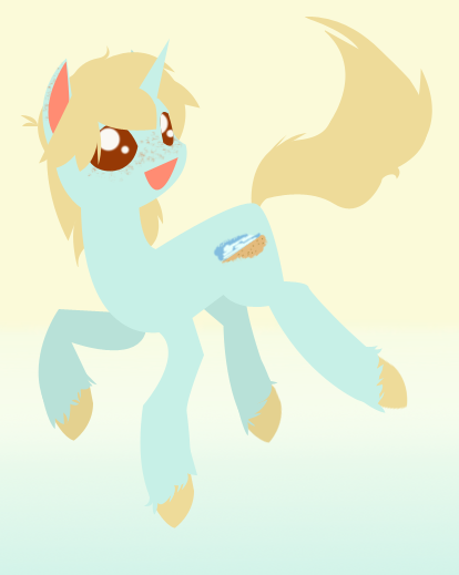 Size: 414x519 | Tagged: safe, artist:askmerriweatherauthor, derpibooru import, oc, oc:sandy shores, pony, unicorn, female, floating, freckles, gradient background, image, mare, png, solo, unshorn fetlocks