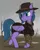 Size: 1253x1554 | Tagged: safe, artist:marsminer, derpibooru import, oc, oc:feather freight, unofficial characters only, pegasus, pony, fallout equestria, image, looking back, male, pipbuck, png, solo, stallion