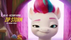 Size: 720x405 | Tagged: safe, derpibooru import, izzy moonbow, zipp storm, g5, fortnite, image, jpeg, this is the way a unicorn