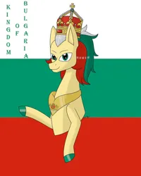 Size: 800x1000 | Tagged: safe, artist:hiroultimate, derpibooru import, ponified, pony, bulgaria, image, jpeg, nation ponies, solo