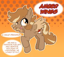 Size: 3496x3152 | Tagged: safe, artist:foxtrnal, derpibooru import, oc, oc:amber wings, pegasus, pony, amber eyes, image, male, manga, manga style, pegasus oc, png, simple background, text, wings