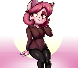 Size: 2467x2160 | Tagged: safe, artist:alexsc112, derpibooru import, oc, oc:magenstar, anthro, earth pony, pony, clothes, image, leggings, png, solo