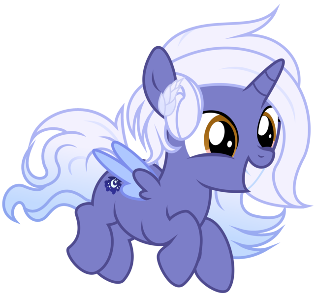 Size: 3492x3251 | Tagged: safe, artist:strategypony, derpibooru import, oc, oc:glitter night, unofficial characters only, alicorn, pony, alicorn oc, cute, female, filly, flying, foal, horn, image, png, simple background, transparent background, wings