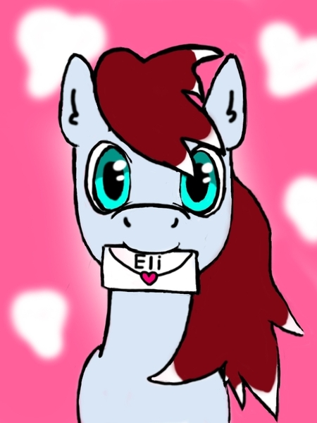 Size: 600x800 | Tagged: safe, derpibooru import, oc, oc:lönn, pony, i <3 u anon, image, jpeg, letter, thank you op