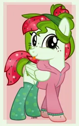 Size: 2500x4000 | Tagged: safe, artist:a4r91n, derpibooru import, oc, oc:watermelana, unofficial characters only, pegasus, :p, clothes, freckles, gradient hooves, hoodie, image, looking at you, png, socks, tongue out